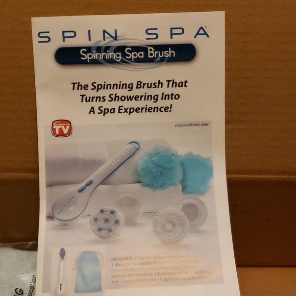SPIN SPA BRUSH 10 PEICES, PINK AVAI… - Picture 7 of 8